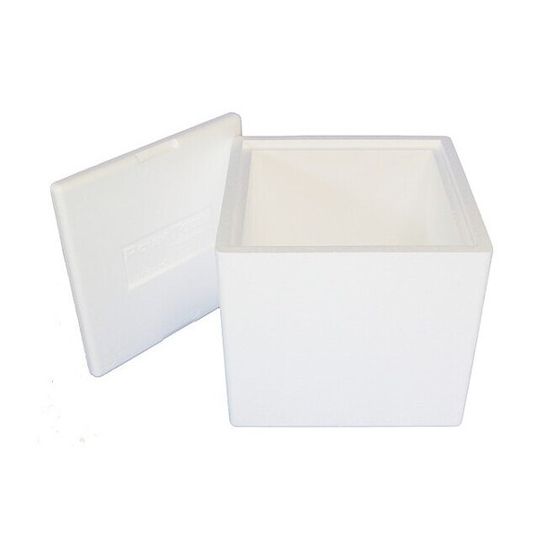 Insulated Shipping Bio Foam & Carton, 1-5 Day, Inside Depth: 12-1/2"