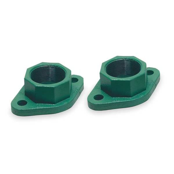 Taco Flange,1 In Flanged, Cast Iron,PK2 110-252F-1