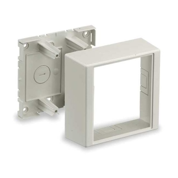 Hubbell PREMISETRAK 2-gang Mounting Box - 2-gang - Office White