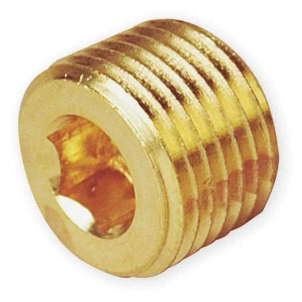 Parker Brass Pipe Fitting, MNPT, 1/4" Pipe Size 4 PHH-B