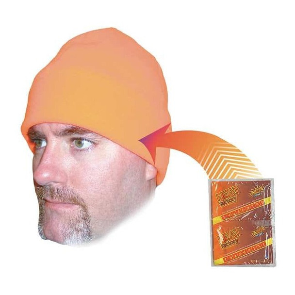 Heat Factory Beanie Cap,Orange,Universal 586-BO