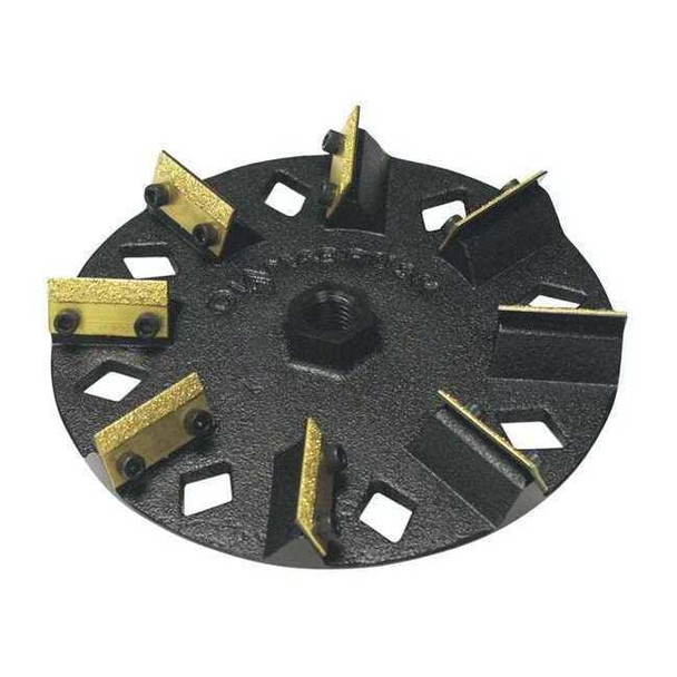 Diamond Coating/Mastic Removal Tool, 7 in, for 7 in Grinders, 5/8-11 Arbor