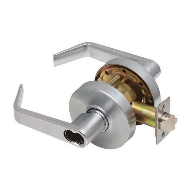 Dexter by Schlage Door Lever Lockset,Mechanical,Storeroom C1000-STRM-R-626-SFIC