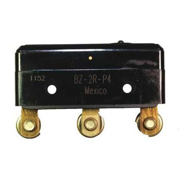 Snap Action Switch, Pin, Plunger Actuator, SPDT, 15 A at 240 V AC Contact Rating