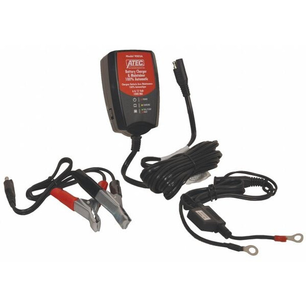 Atec Battery Charger and Maintainer,6/12VDC 9003A