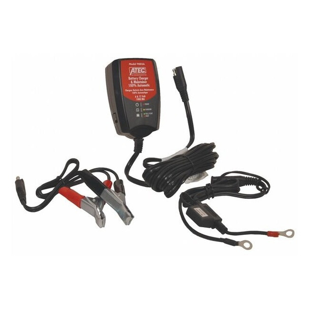 Portable Battery Charger, Automatic, Maintaining, For Batt. Volt.: 6, 12