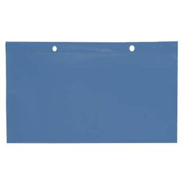 Quantum Storage Systems Label Holder, 8 in L, 5 in W, Clear, PK6 LBL5X8CO