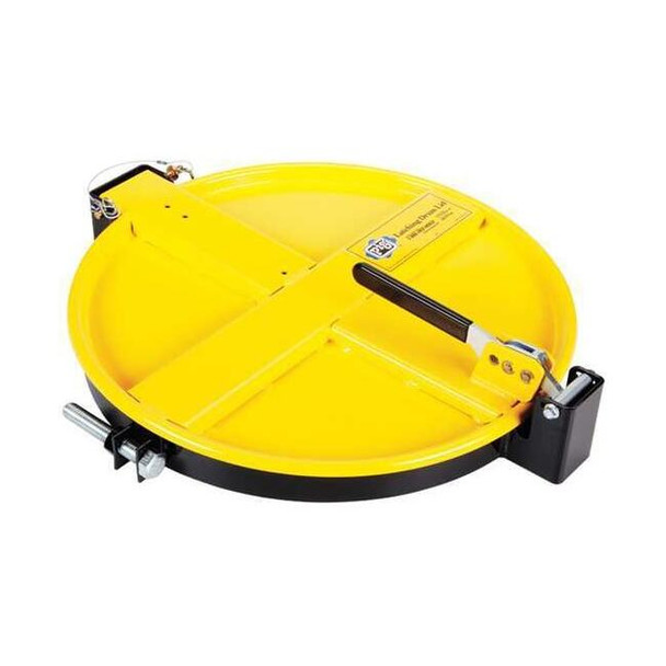 Pig Drum Lid, Yellow, Steel, 19.25 in L DRM821-YW