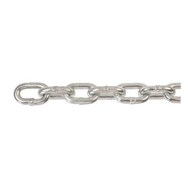 Peerless Chain Proof Coil Chain/Domestic, 1/4in, Grade 30 PEE-5411235