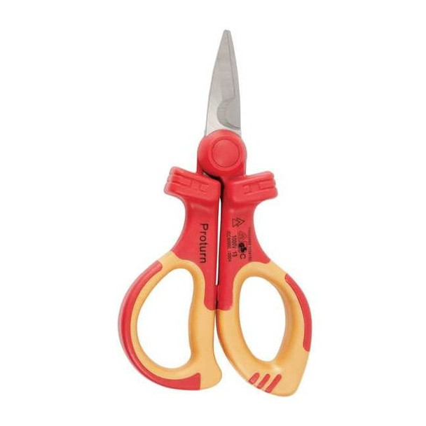 Wiha Electricians Scissors,6-5/16" L,SS Blade 32951