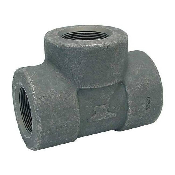 Anvil Tee Tee, 1" Pipe, FNPT, Forged Steel, Class 6000 0361225204