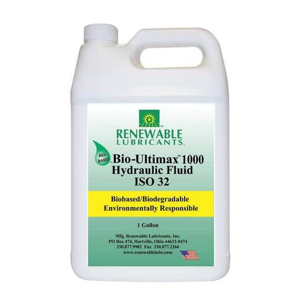 1 gal Jug, Hydraulic Oil, 32 ISO Viscosity, Not Specified SAE