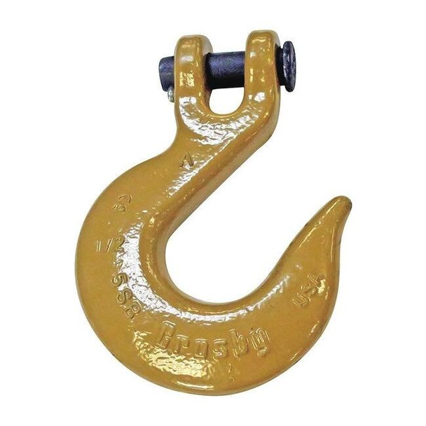 Crosby Slip Hook,Alloy Steel,1 3/4 in,8,160 lb 1027604