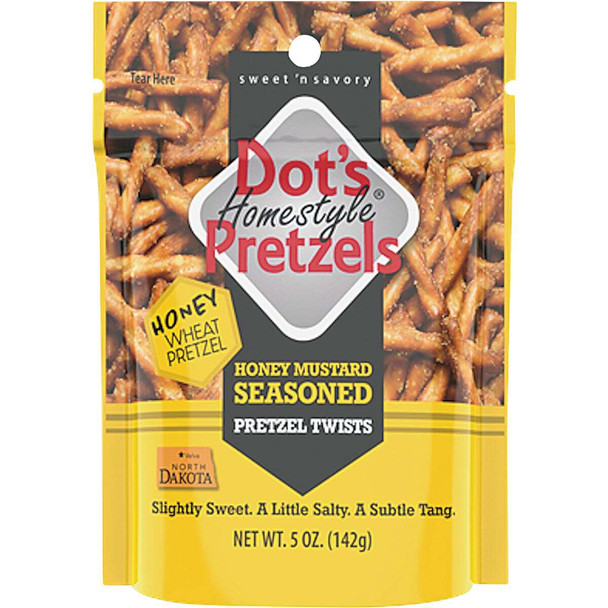 Dot's 5 Oz. Honey Mustard Pretzels 50910 Pack of 10