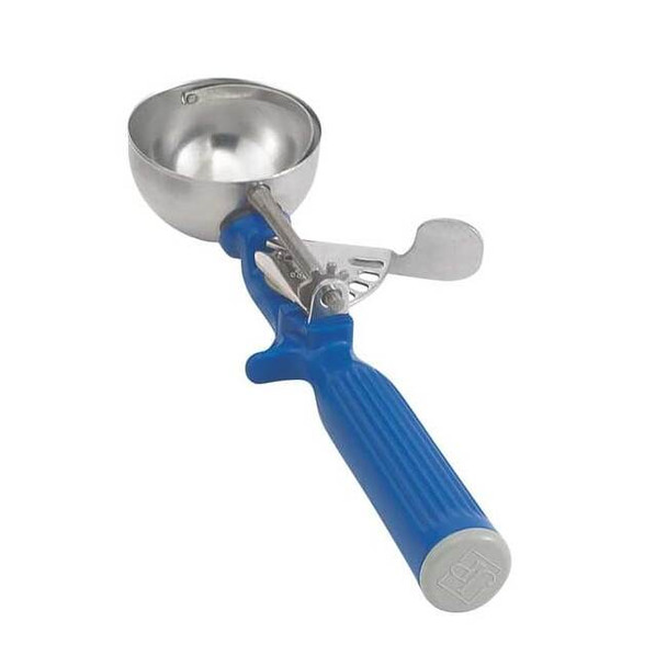 Vollrath Disher,2 1/4 in Bowl W,#16 Scoop 47143