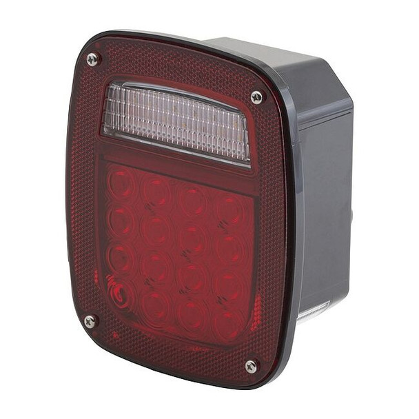 Grote Stop/Turn/Tail Light,Square,Red,5-3/4" L G5092-5
