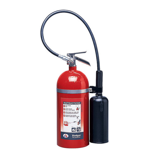 Badger™ Extra 10 lb CO2 Fire Extinguisher w/ Wall Hook