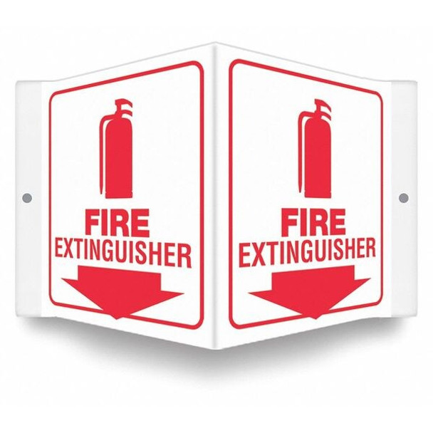 Condor Safety Sign,6 in x 8 1/2 in,PETG 480Z38