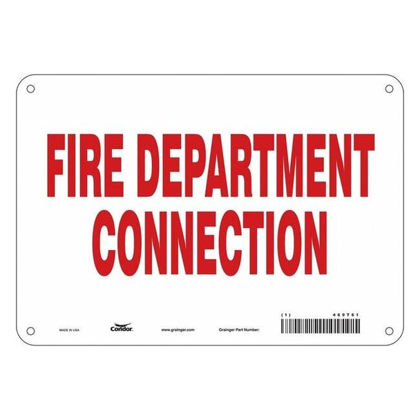 Condor Safety Sign,10" W,7" H,0.032" Thickness 469T61