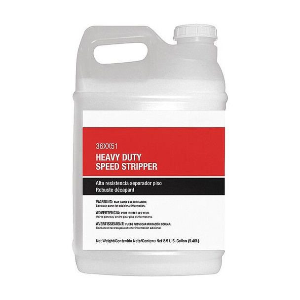 Tough Guy Heavy Duty Floor Stripper,2.5gal.,Bottle 36XX51