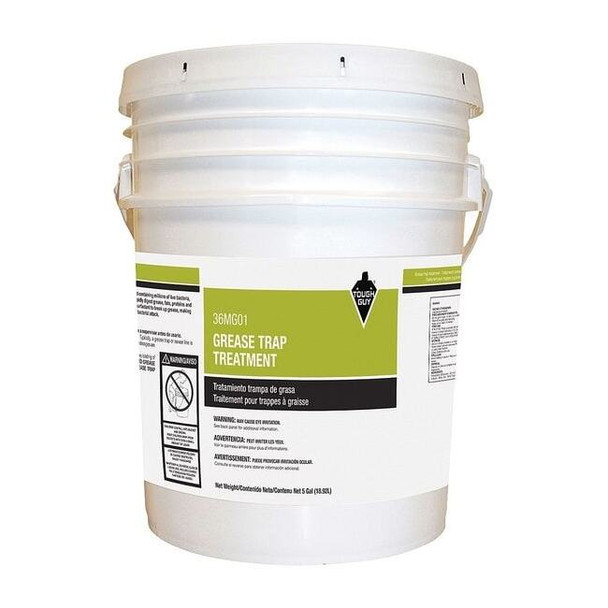 Tough Guy Grease Trap Treatment, 5 Gal Pail, Liquid, Cream 36MG01