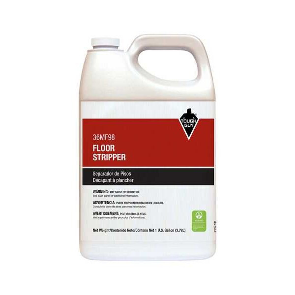 Tough Guy Floor Stripper,1 gal.,Bottle 36MF98