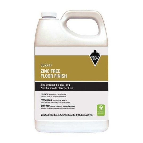 Tough Guy Floor Finish,High Gloss,1 gal,Jug 36XX47