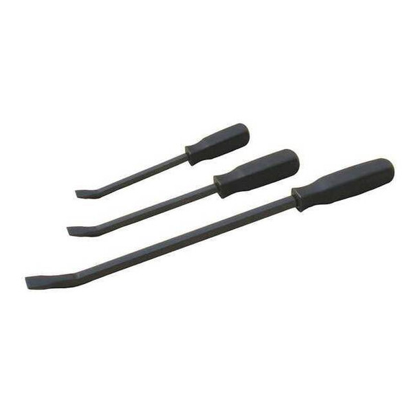 Westward Pry Bar,Curved,High Carbon Steel,3pcs. 31MA32
