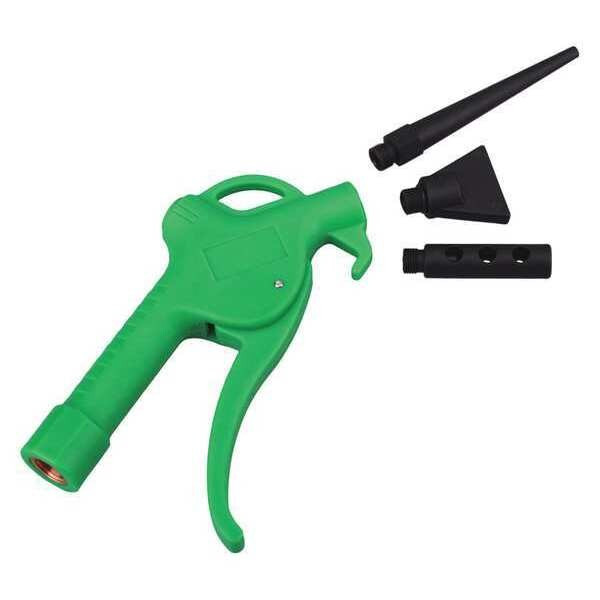 Speedaire Pistol Grip Air Gun Kit, 3" Extension 52CF85