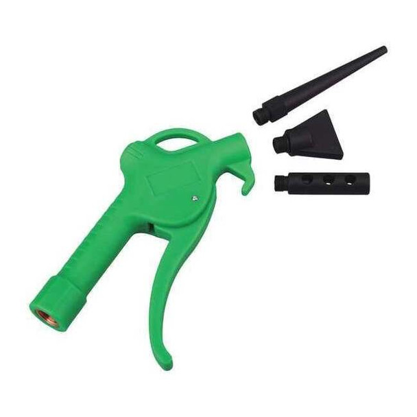 Speedaire Pistol Grip Air Gun Kit, 3" Extension 52CF85