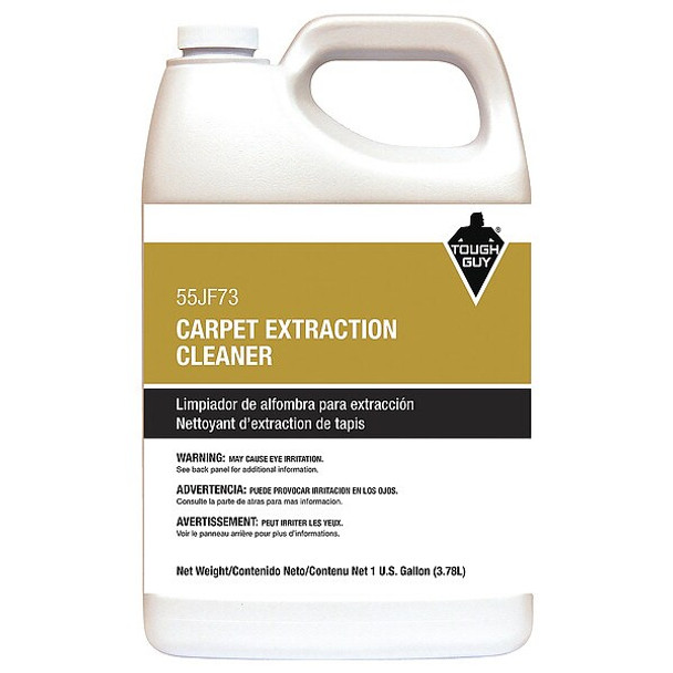 Manufacturer Varies Carpet Cleaner,Jug,1 gal, Tough Guy 55JF73