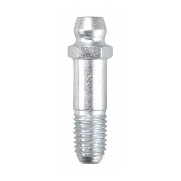 Westward Grease Fitting, Straight, Stl, 1-1/8"L, PK10 52NZ77