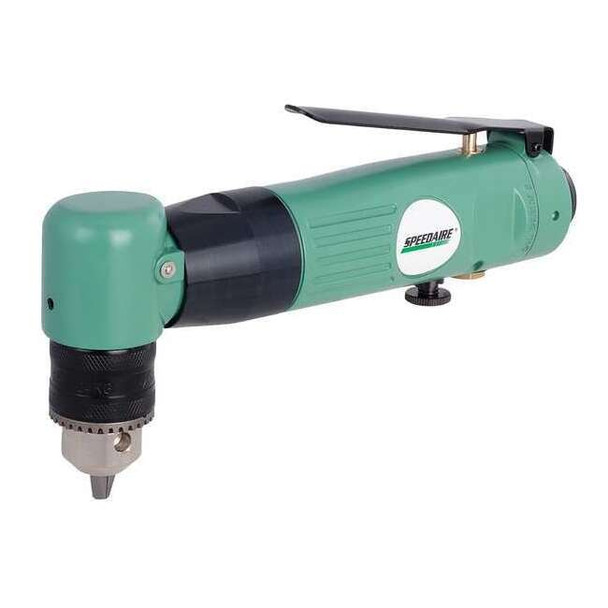 Speedaire Air-Powered Drill, 1/4 in, NPT, Keyed 21AA79