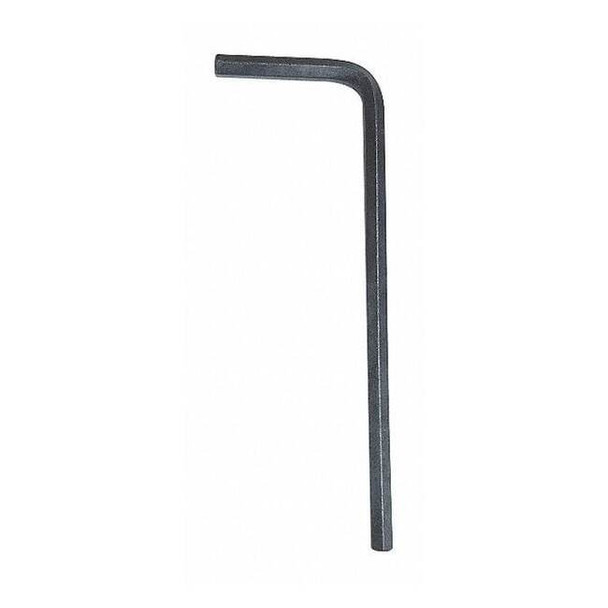 Metric Plain Hex Key Hex Key, 2.5 mm Tip Size, 2 5/32 in Long, 2.5 mm Short