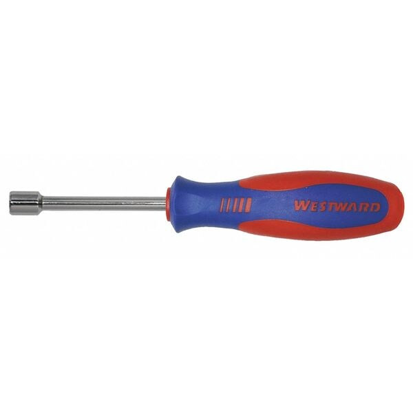 Westward Nut Driver,Metric,Hollow Round,6.0mm 401L42