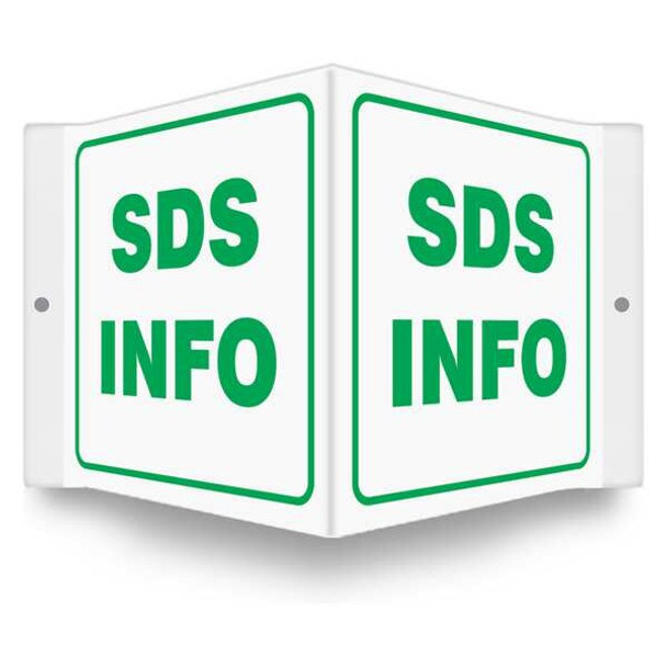 Condor Safety Sign,6 inx8 1/2 in,PETG 480Y73