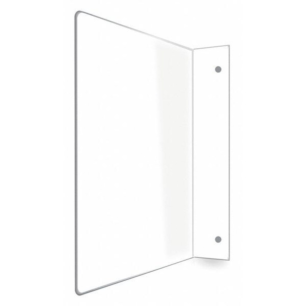 Condor , 9 in W x 12 in H, L-Shape Projection, PETG, 480Z87 480Z87