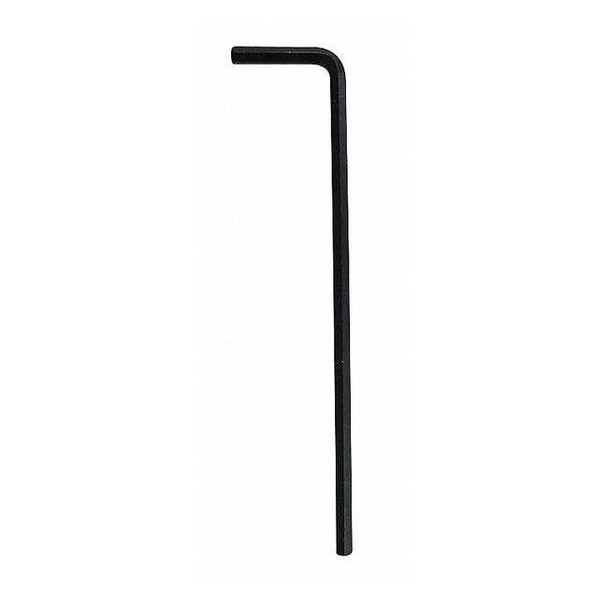 SAE Plain Hex Key Hex Key, 1/8" Tip Size, 3 47/64 in Long, 1/8 in Short