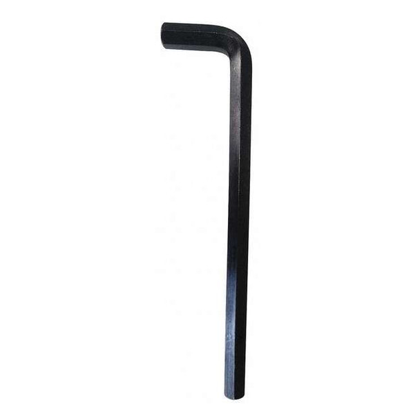 SAE Plain Hex Key Hex Key, 1/2" Tip Size, 8 15/16 in Long, 1/2 in Short