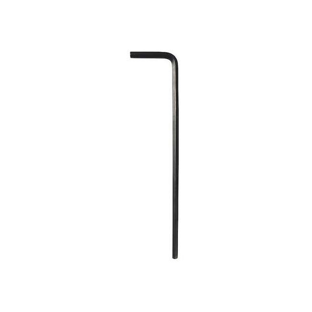 Metric Plain Hex Key Hex Key, 3 mm Tip Size, 3 7/8 in Long, 3 mm Short