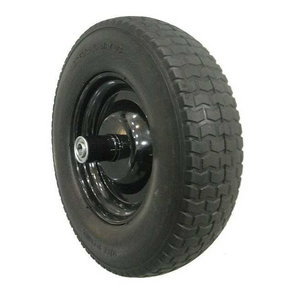 Westward Wheelbarrow Tire,Knobby,14-1/2 In. Dia. 10G170