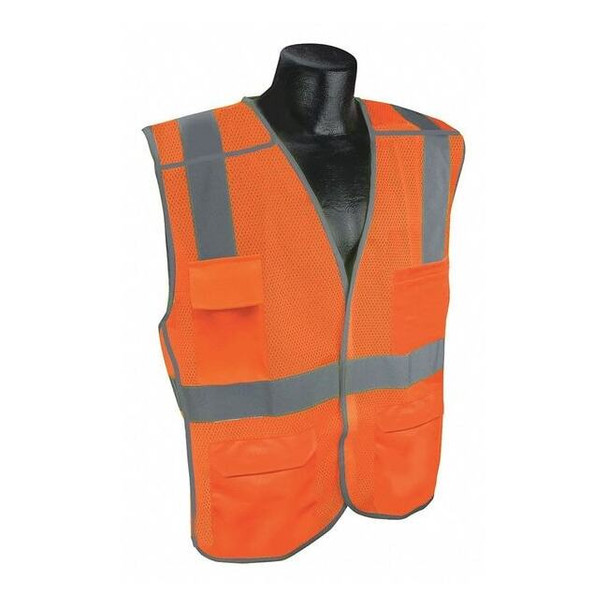 Condor Breakaway Vest,Orange/Red,S/M 53YN37