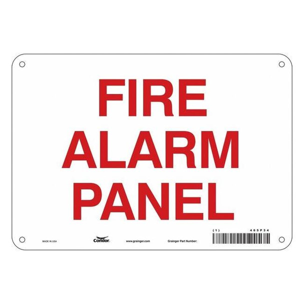 Safety Sign, 7 in Height, 10 in Width, Polyethylene, Vertical Rectangle, English