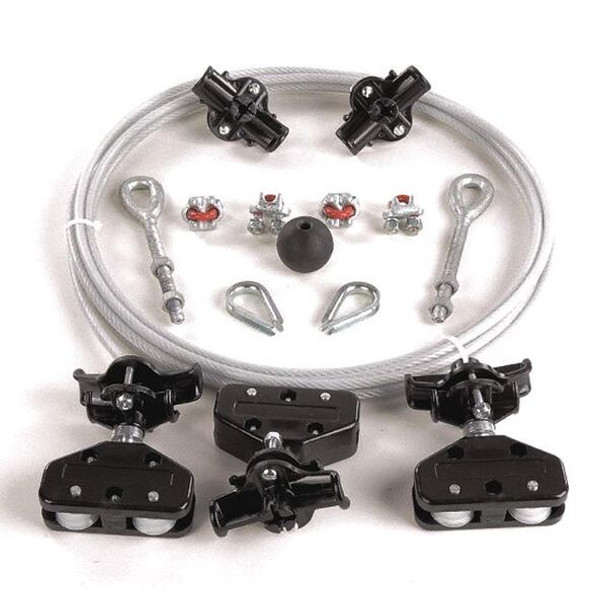 Dayton Festoon System Kit,L 20 Ft 33N207