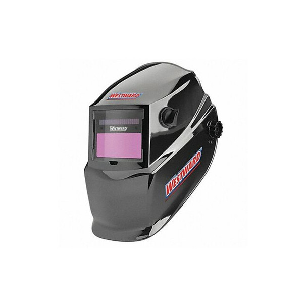 Westward Auto Dark Welding Helmet, 4, 9-13, Black 33N556