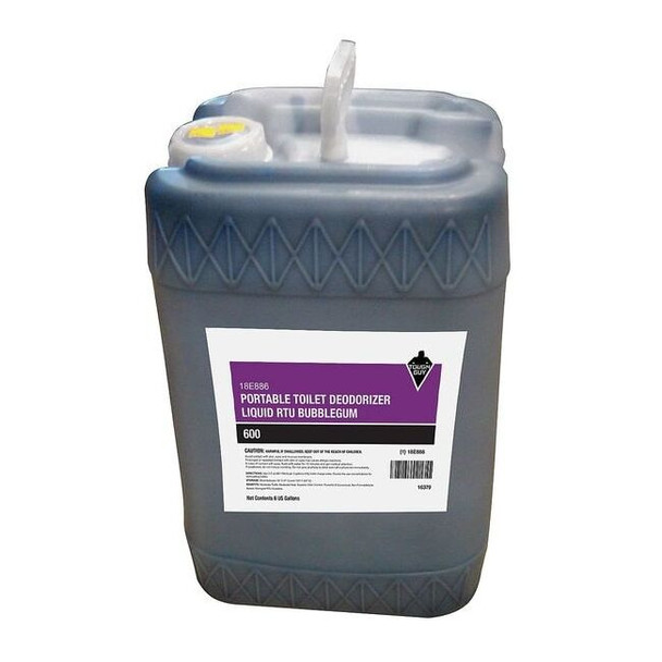 Toilet Deodorizer, Jug, 6 Gal, Ready To Use Liquid, Bubblegum Fragrance
