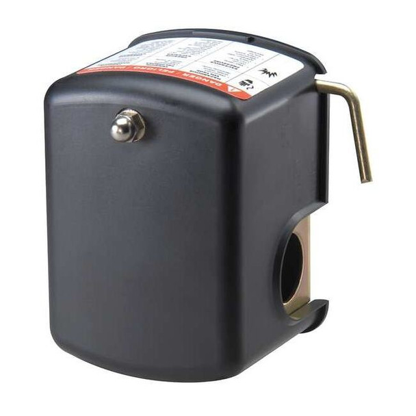 Pressure Switch, Standard, DPST, 1 Ports, 1/4" FNPT, 10 to 100 psi Range