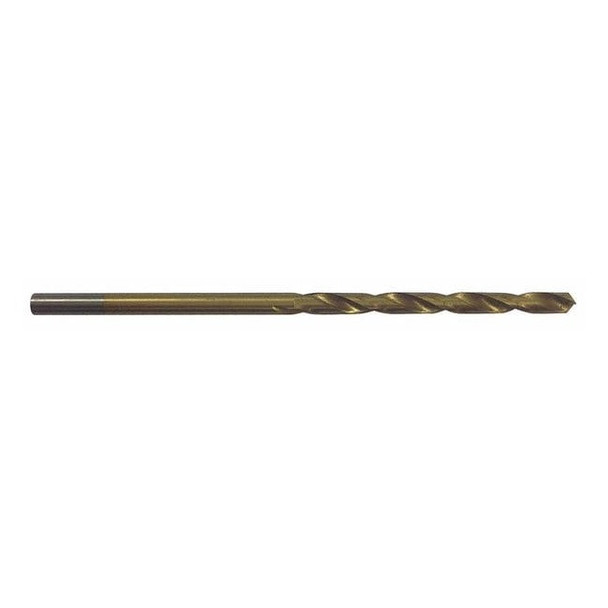 Westward 93.00mm HSS TiN 135 Deg. Jobber Length Drill Bit 6PRY7