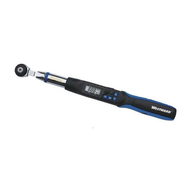 Westward Elec. Torque Wrench,Standard,15-1/2" 6PAF6