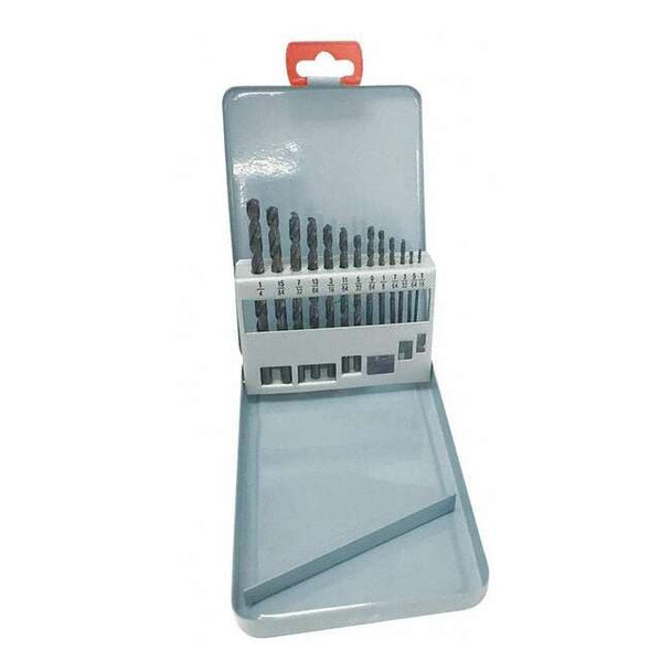 Westward 13pc. HSS 135 Degrees Drill Bit Set 401J88